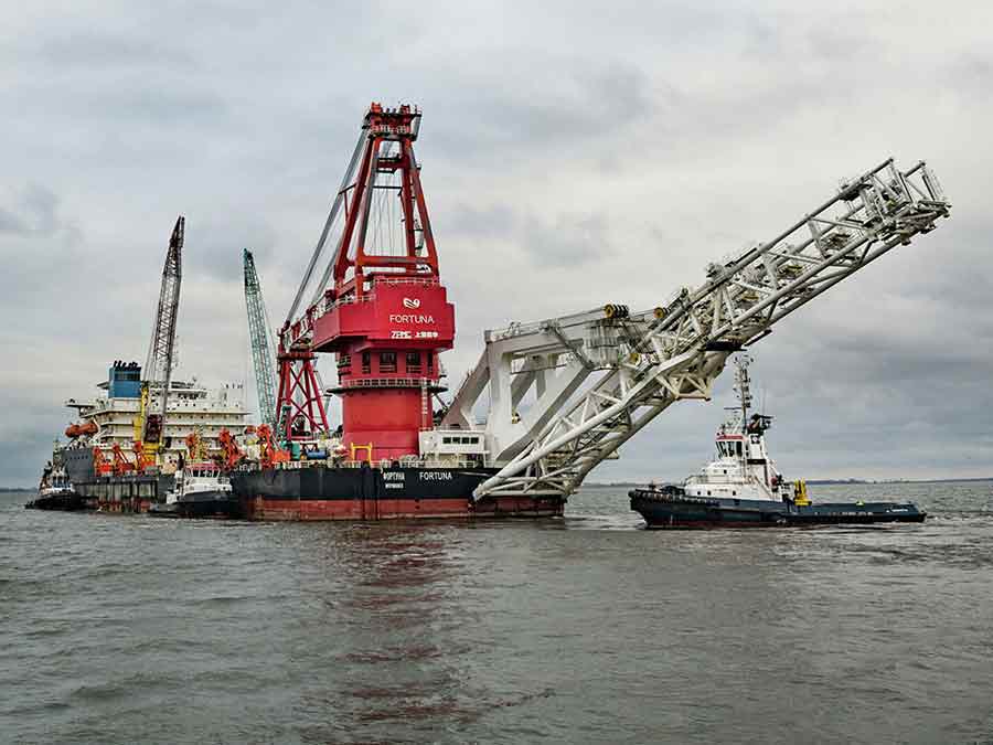 “Газпром” объявил об завершении постройки “Северного потока-2”