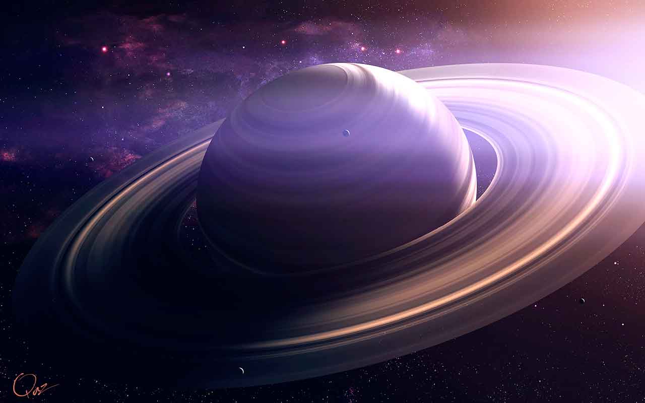 Кольца Сатурна могут быть остатками его ледяной луны