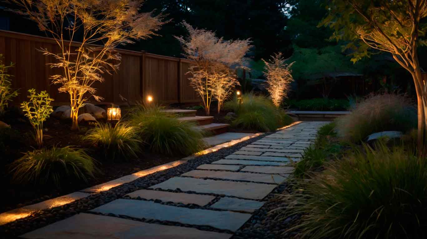 Ландшафтные LED светильники: как создать умное, живое освещение сада