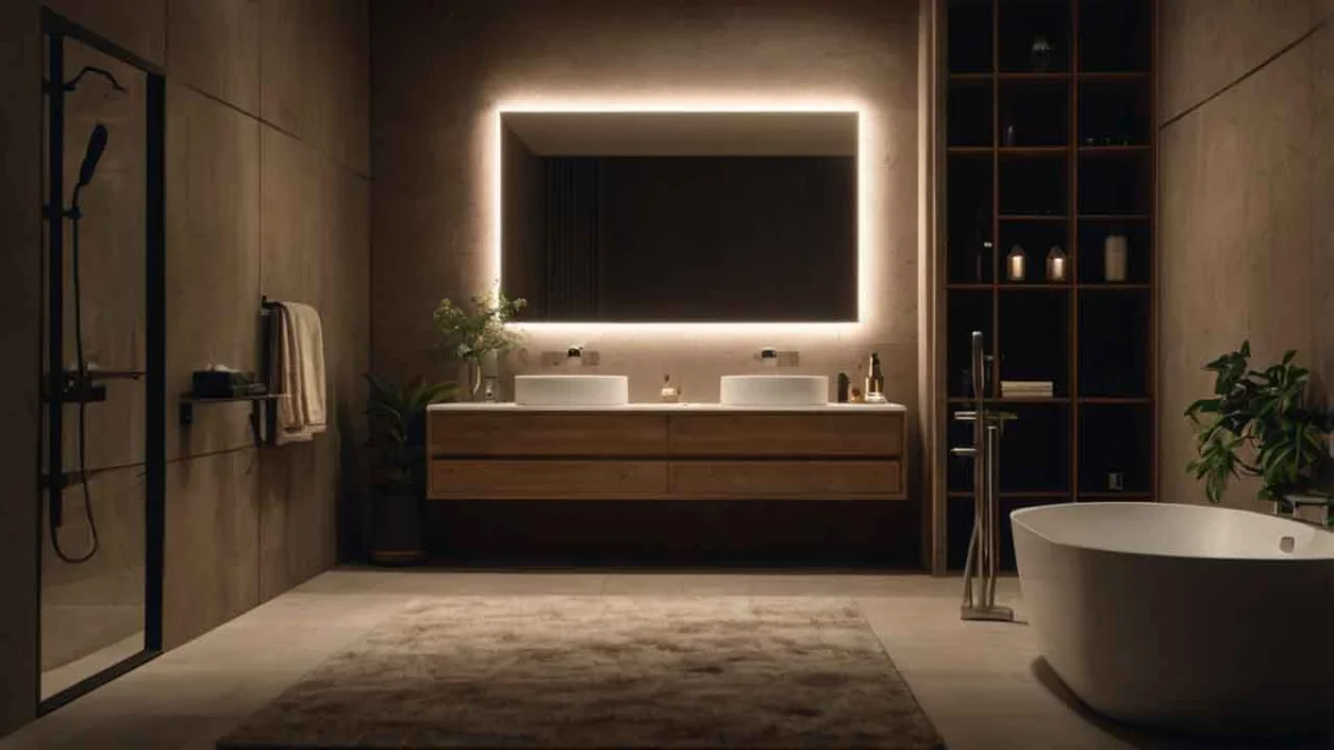 Освещение в ванной: Хватит жить под одной лампочкой! Схемы, уровни, сценарии